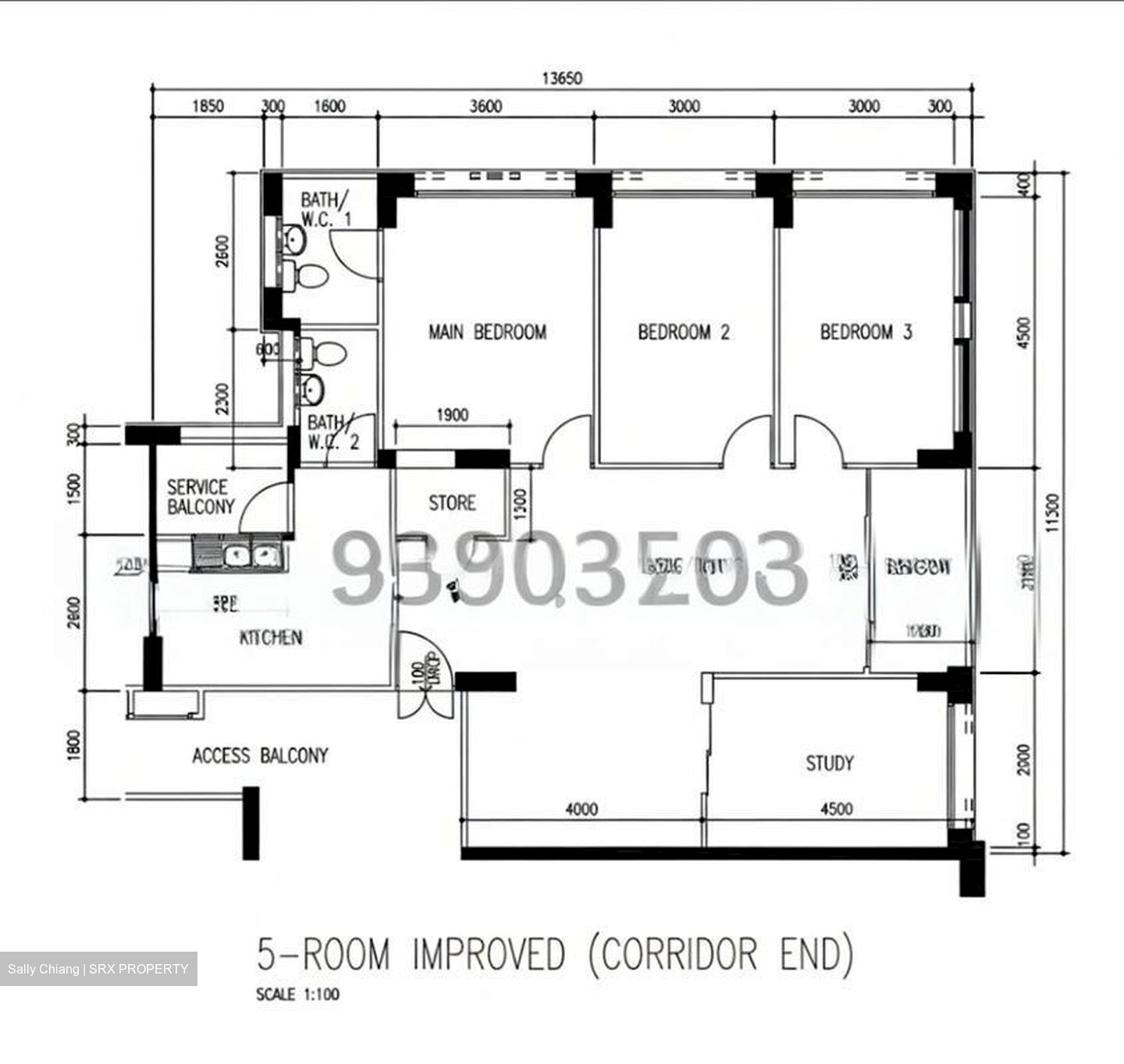 Blk 848 Nanyang Pearl (Jurong West), HDB 5 Rooms #508280801